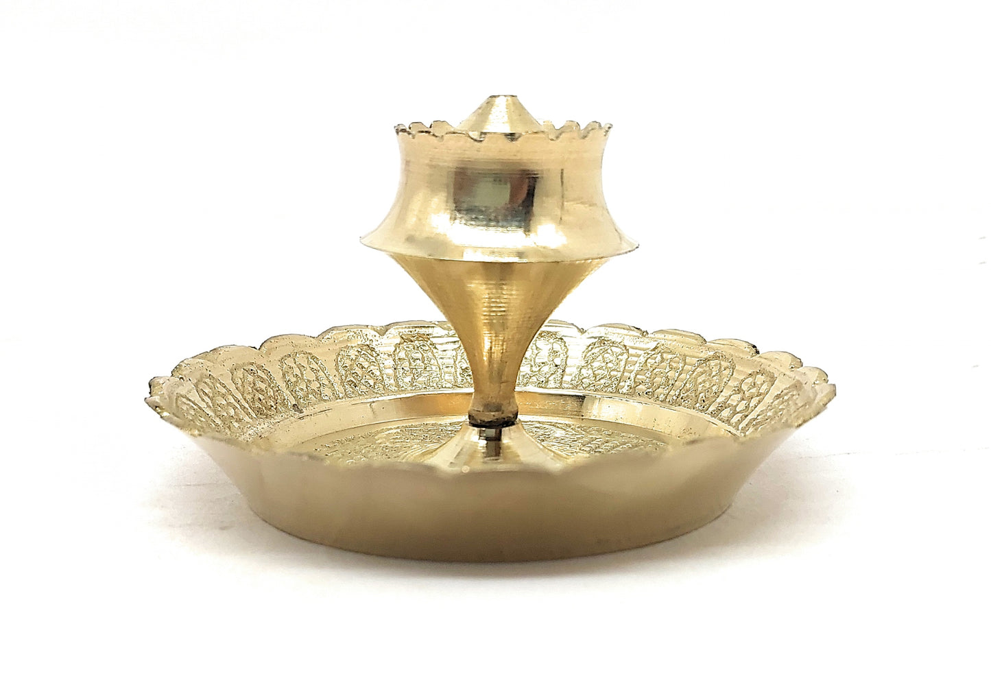 Brass Agarbatti/Incense Stand | Peetal Agarbatti Stick Holder for Pooja