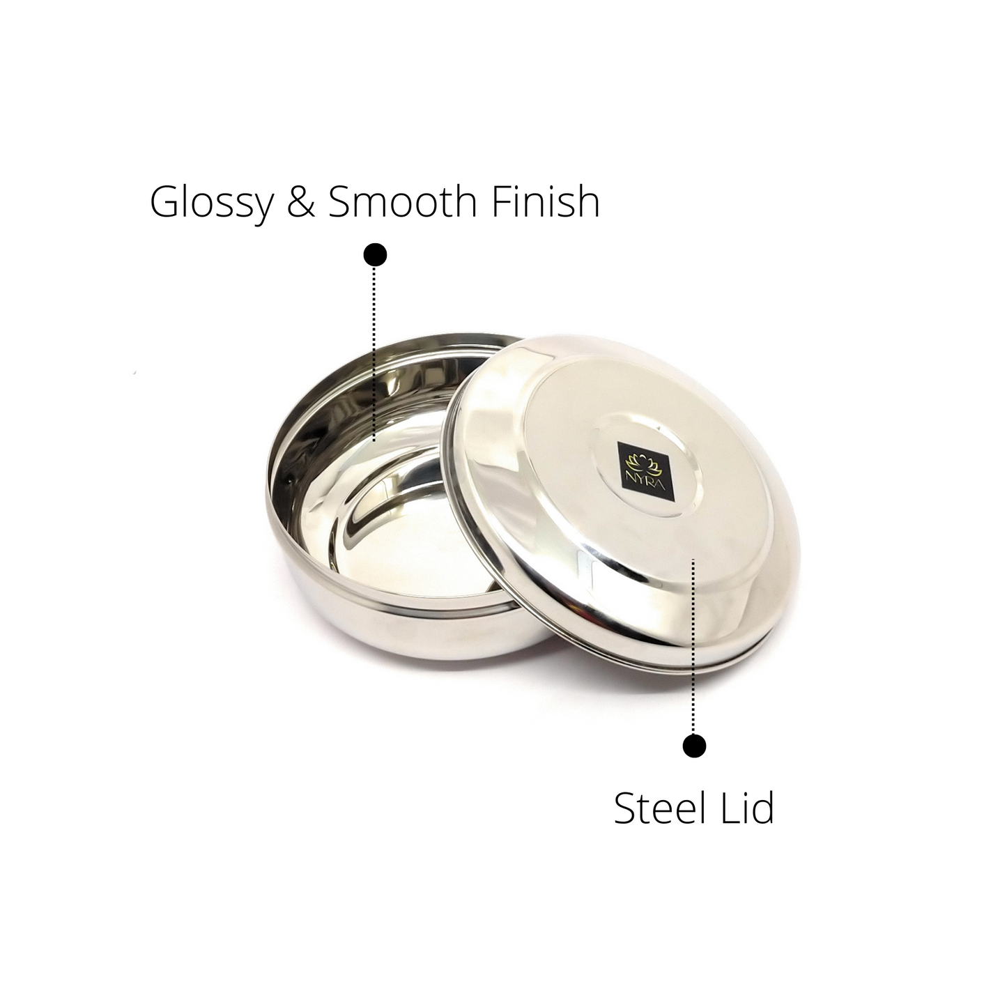 Stainless Steel Chapati Box | Multipurpose Kitchen Storage Containers