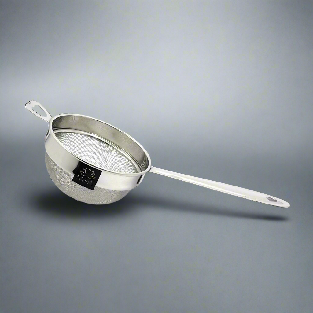 Stainless Steel Liquid Filter/Strainer – Set of 3