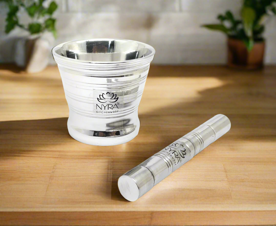 Stainless Steel Mortar & Pestle Set