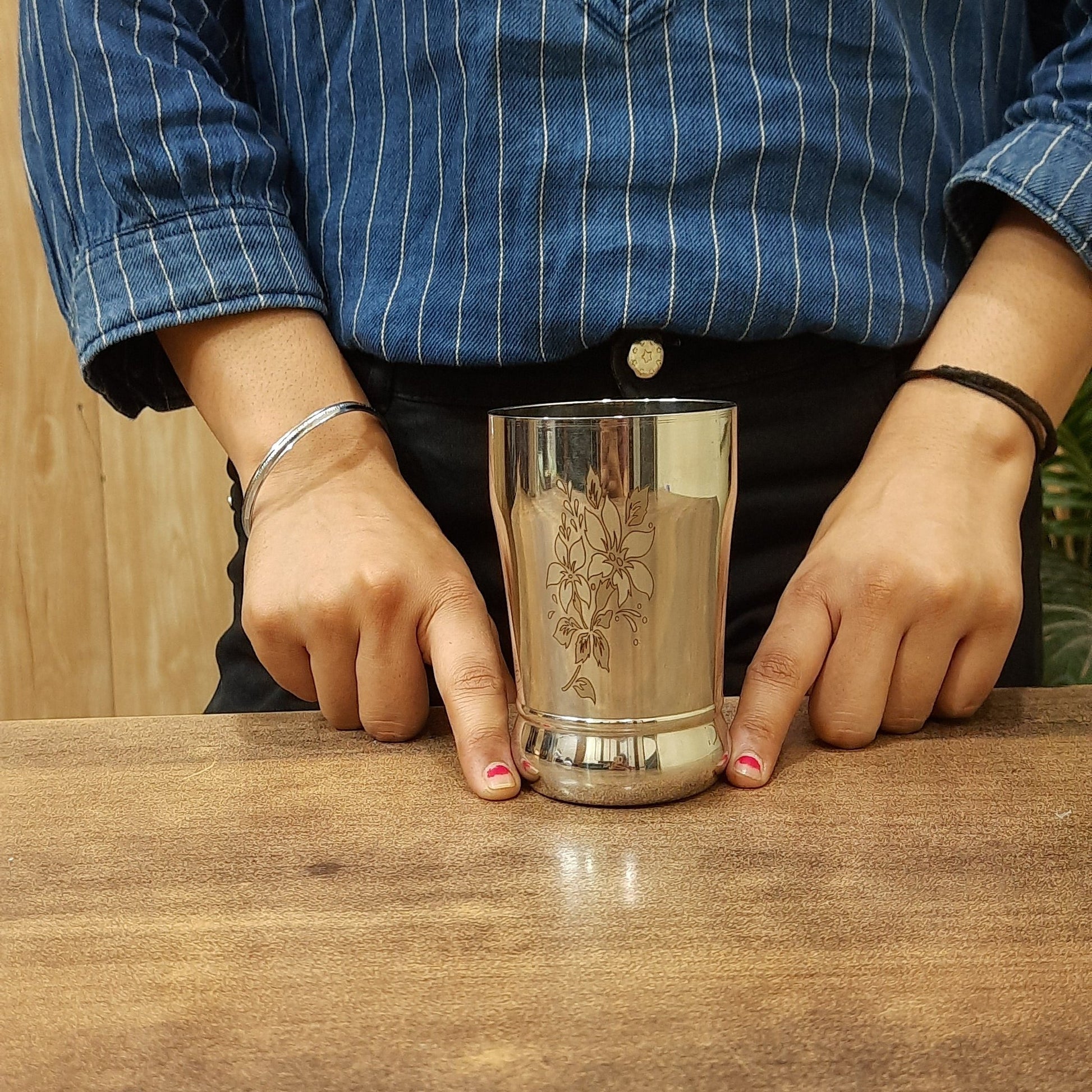 Stainless Steel Designer Glass/Tumbler