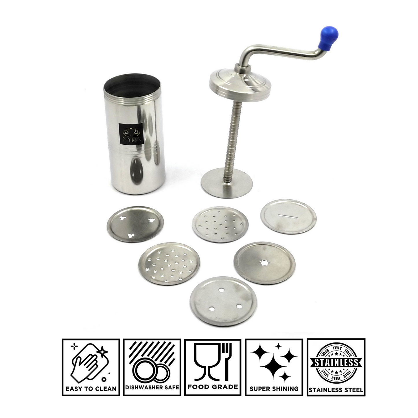 Stainless Steel Kitchen Press | Namkeen Sev Maker Machine