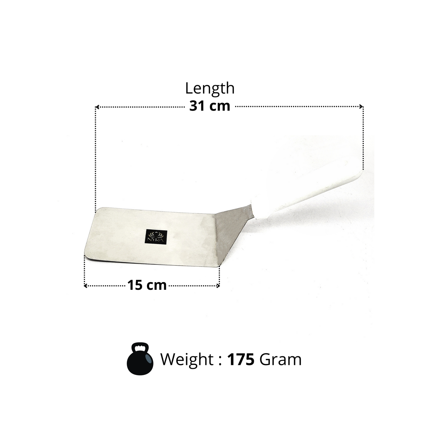 Dimensions of Premium Stainless Steel Pizza/Cake Server