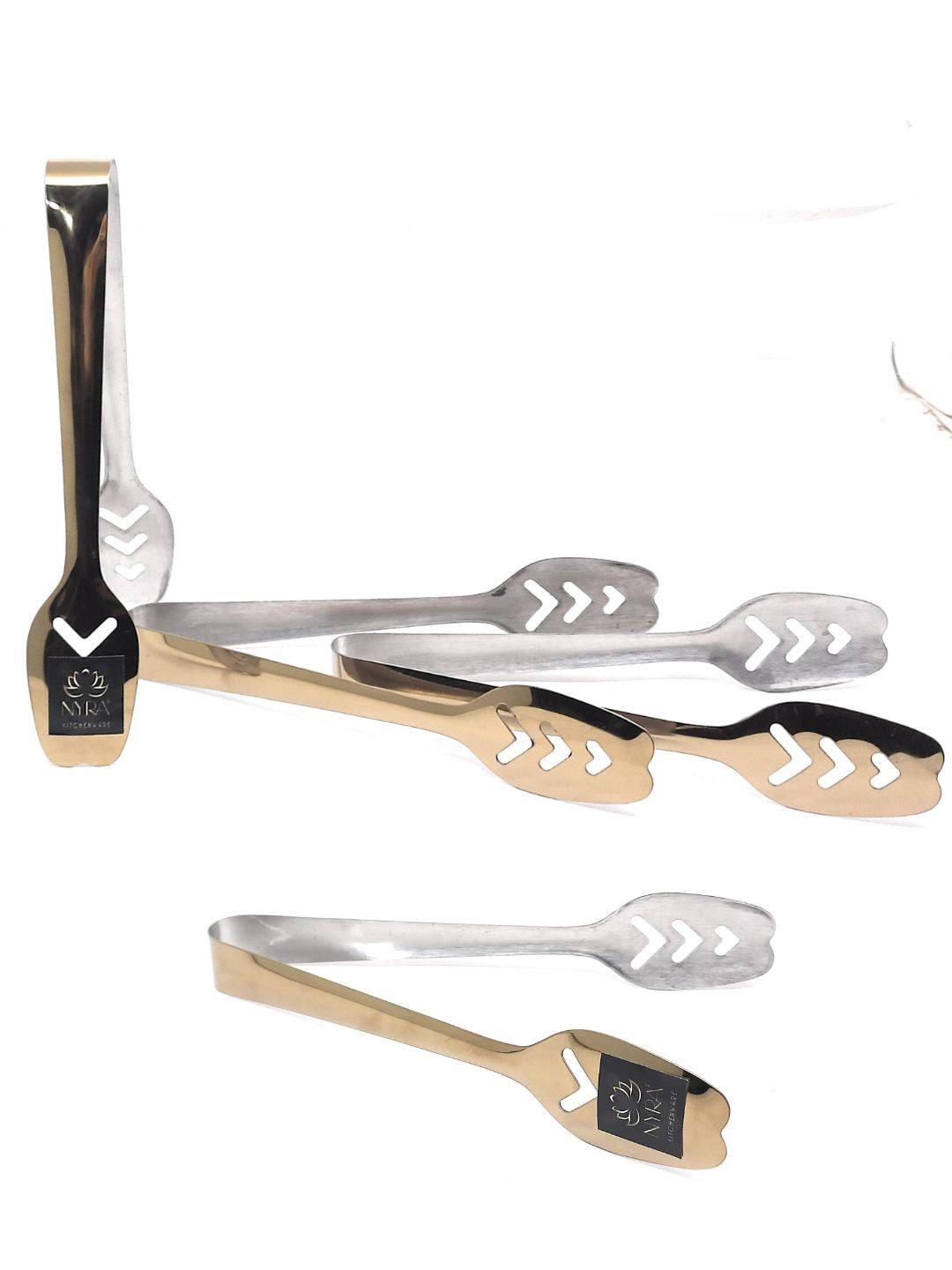 Stainless Steel Serving Tongs/Chimta - Multi-Purpose Kitchen Tool Set