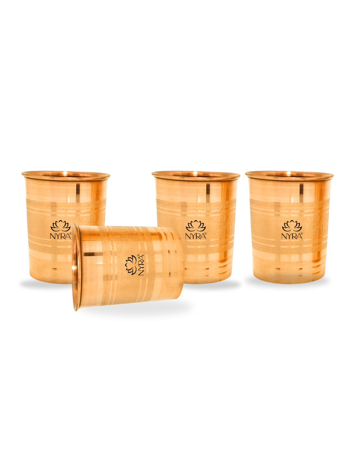 Handmade Copper Glass/Tumbler - Ayurvedic Health Benefits | Traditional Tamba Drinkware for Daily Use