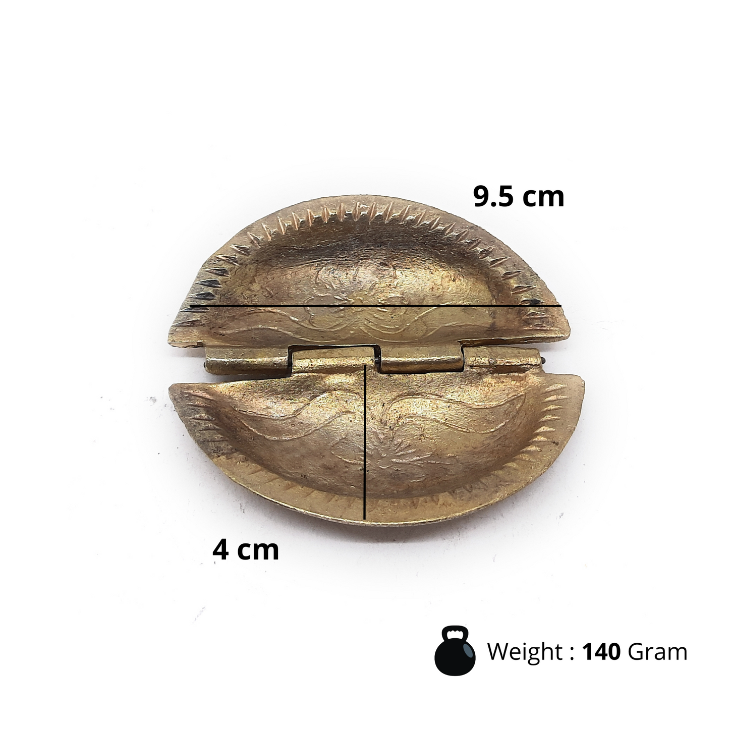 Dimensions of gujiya maker