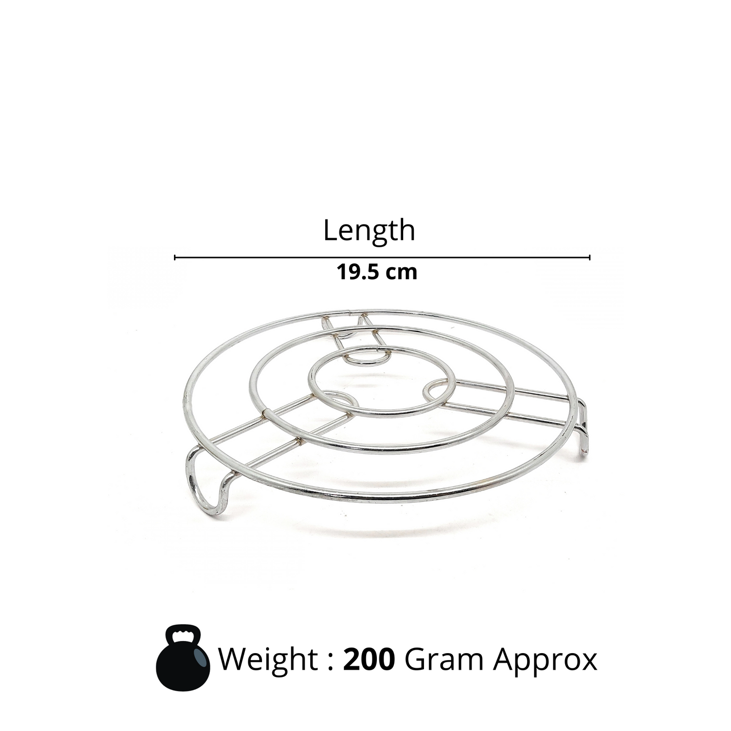 Stainless Steel Table Ring/Trivets - Versatile Vessel Holder & Cooker Steamer Stand