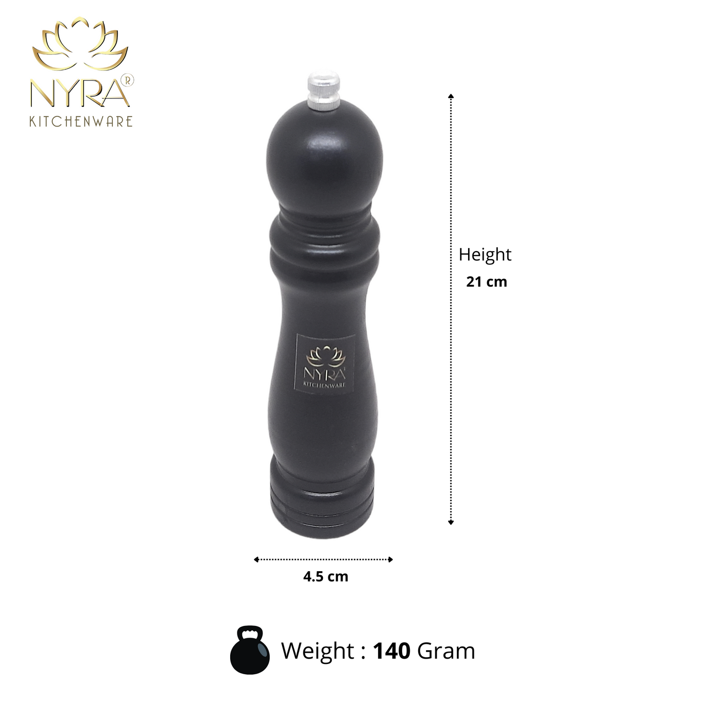 Traditional Wooden Salt & Pepper Sprinkler