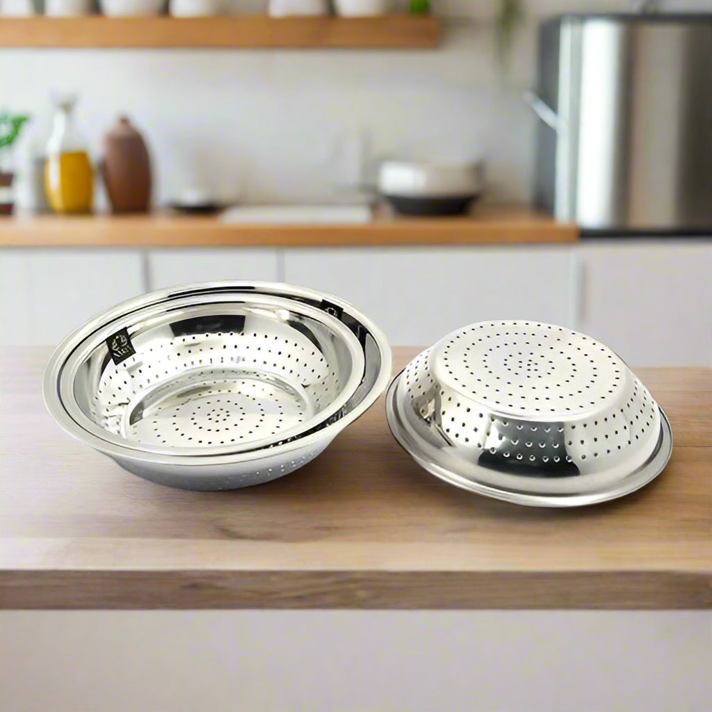 Stainless Steel Strainer/Rice/Chawal Chalni