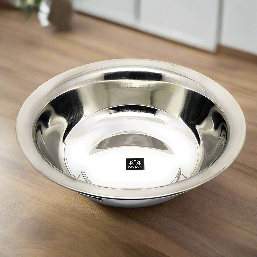Stainless Steel Modern Plain Multipurpose Mixing Bowl