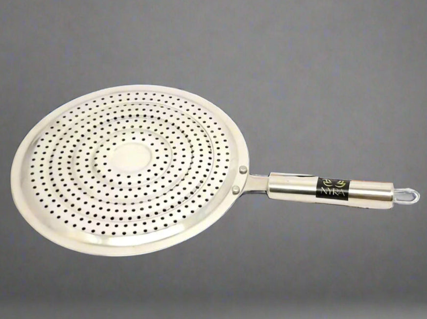 Stainless Steel Multi-Purpose Roaster Plate | Chapatti & Toast Grill | Gas Stove Barbeque Pan