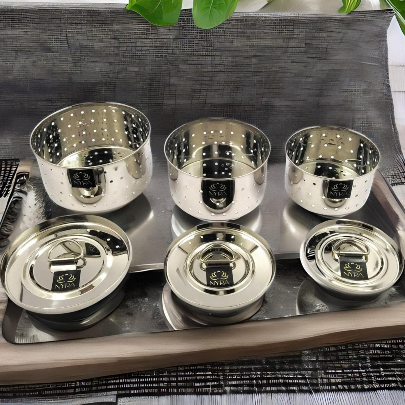 Stainless Steel Glossy-Finish Round Cheese/Paneer Maker - Quick Press Mould - 3 Sizes