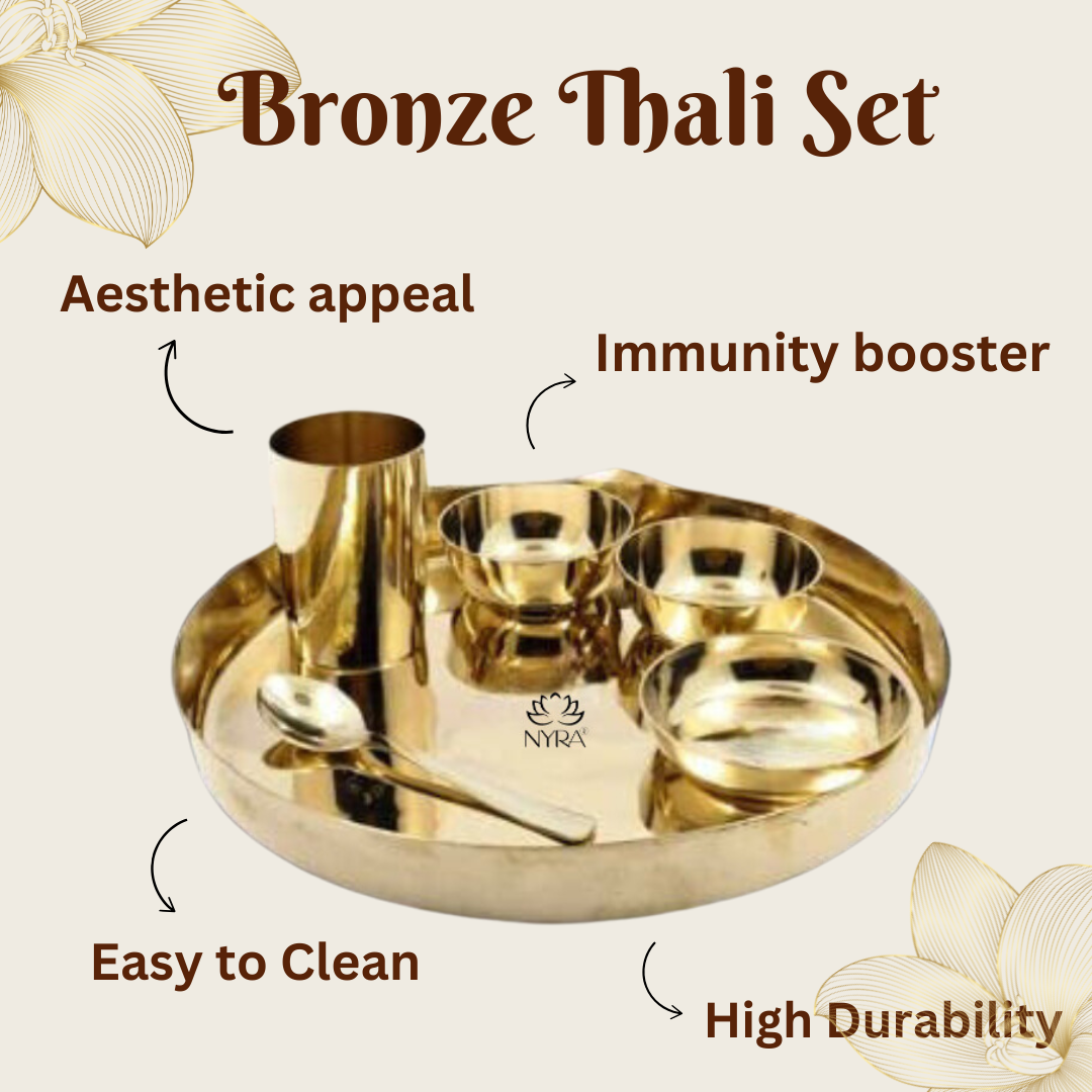 Benefits Bronze thali set
