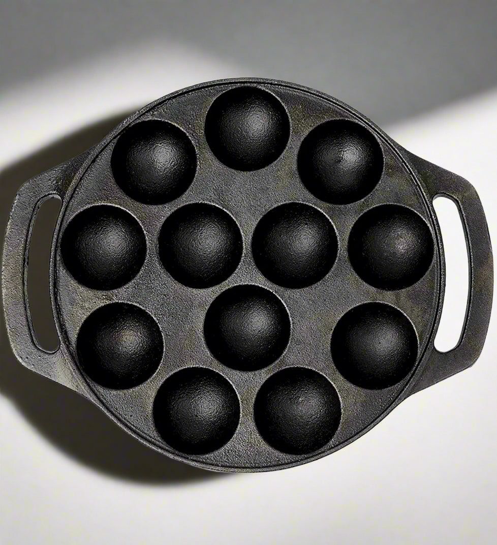 Cast Iron Appam Pan