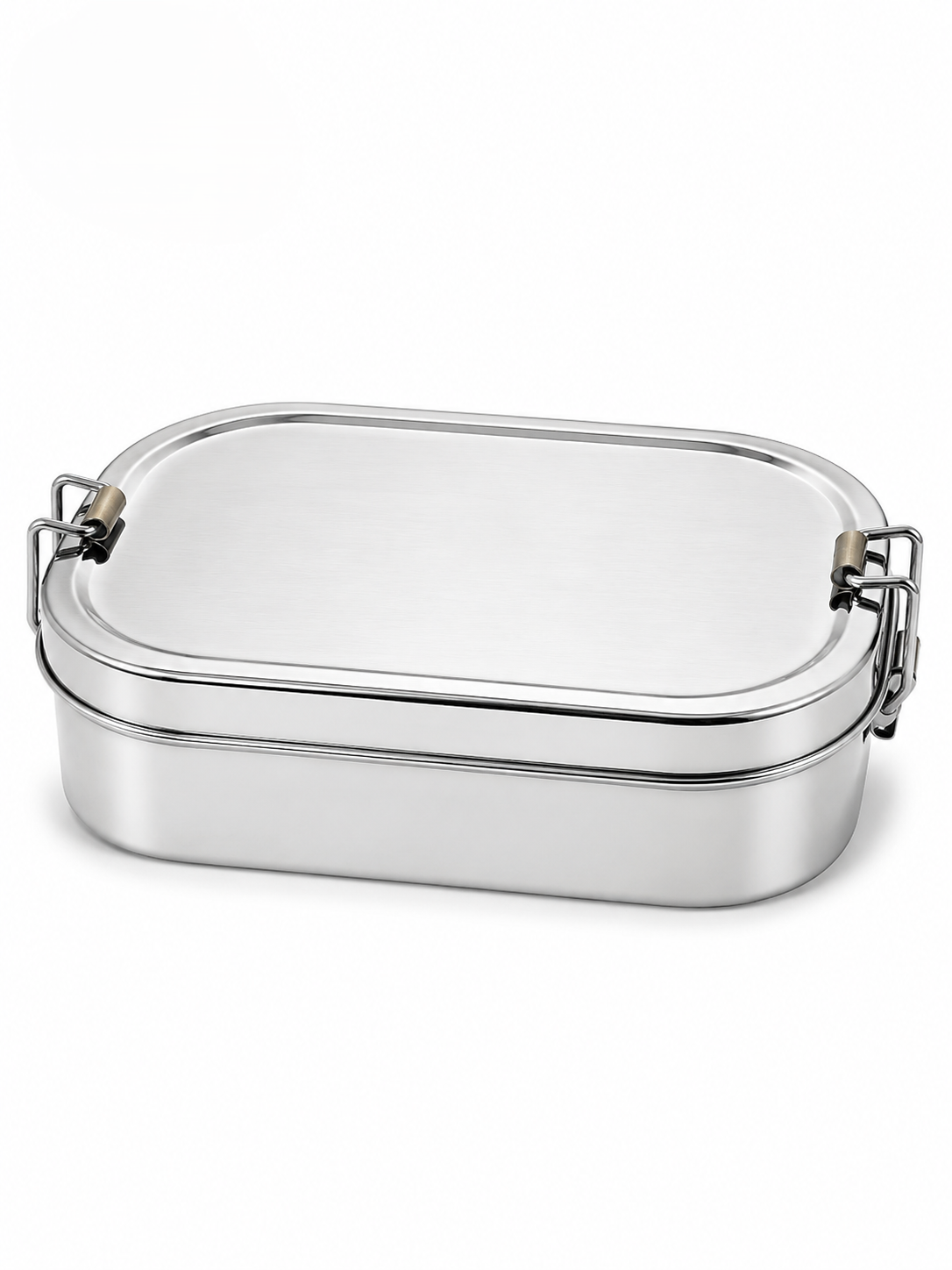Stainless Steel Locking Clips Lunch Box