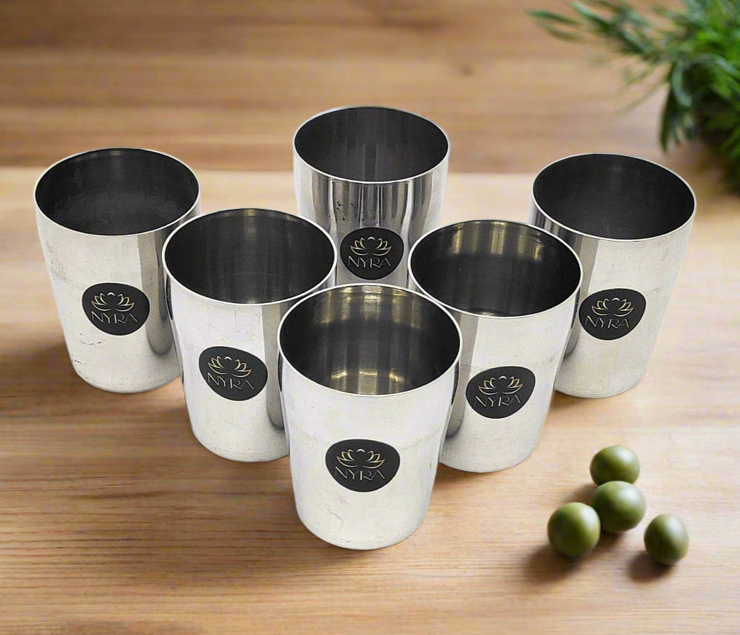 Stainless Steel Baby Glass Set - Durable Drinkware/Tumbler Set
