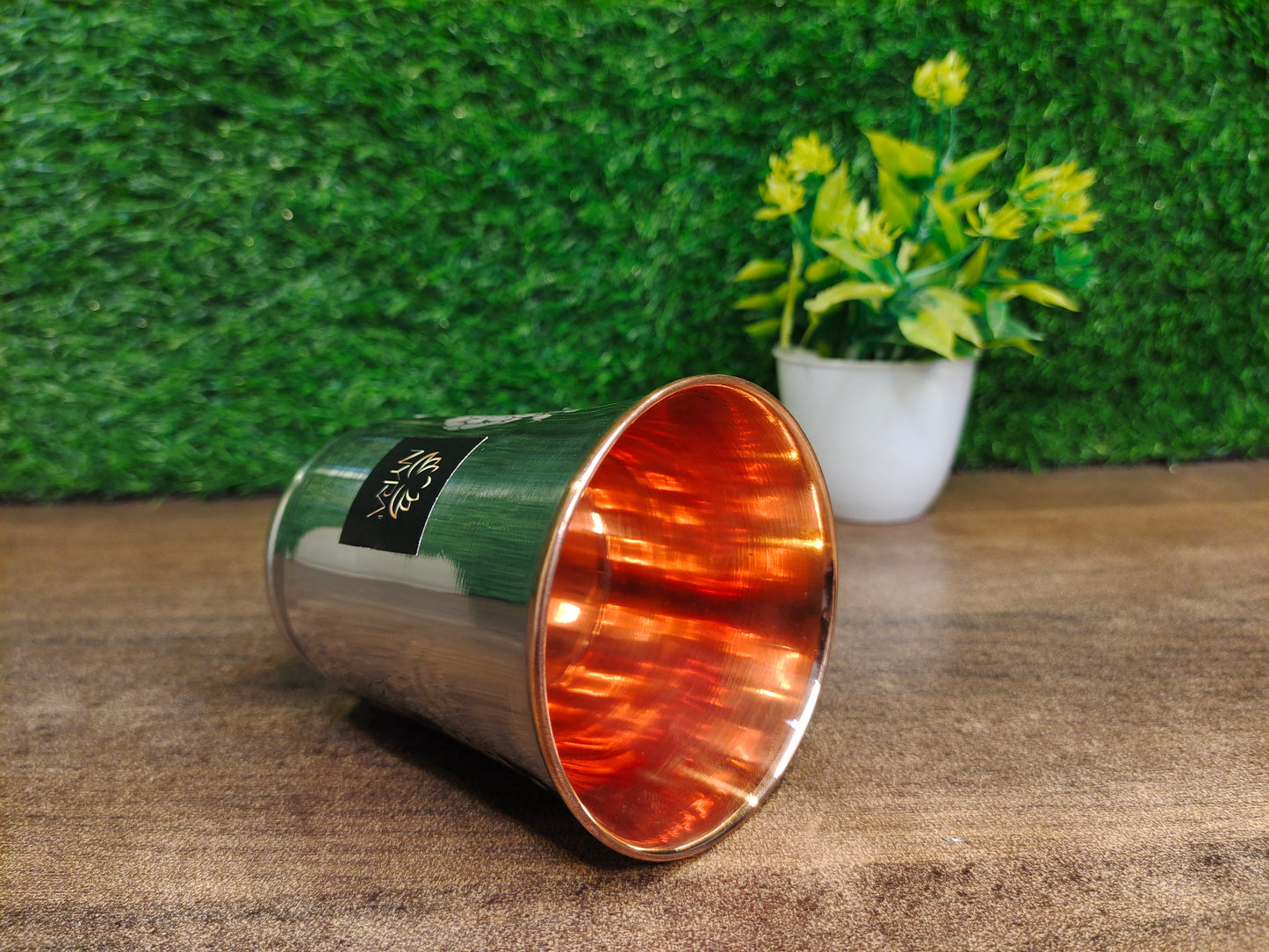 Premium copper coated steel glass