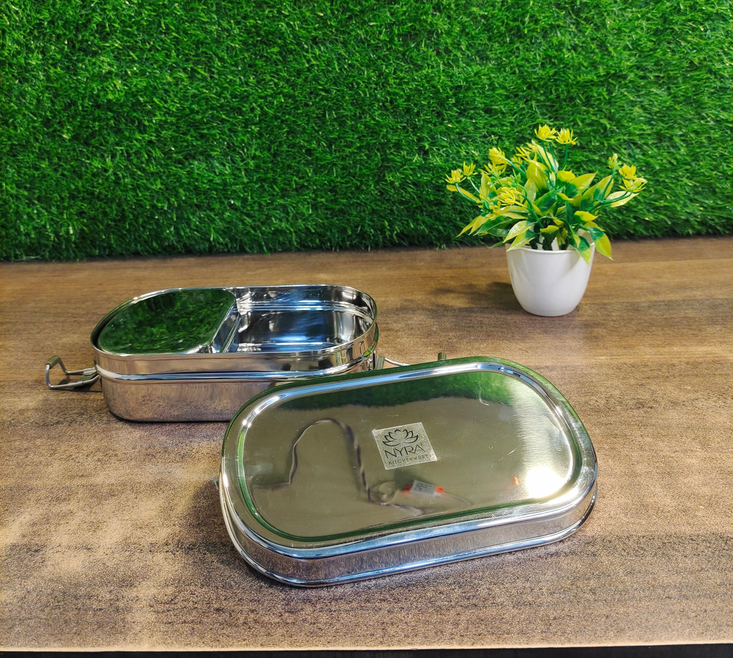 Stainless Steel Food-pack rectangular-shaped Lunch Box