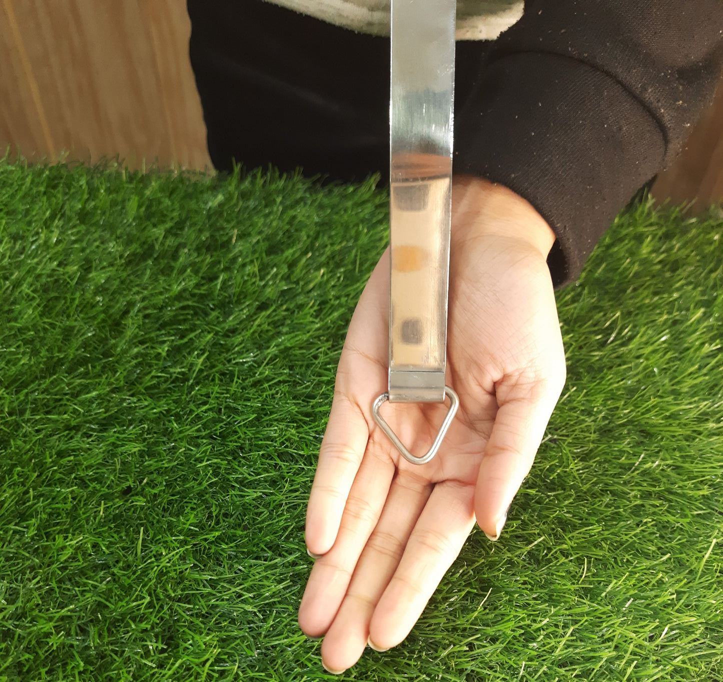 Stainless Steel Roaster and Steel Tong Combo - Kitchen Essential