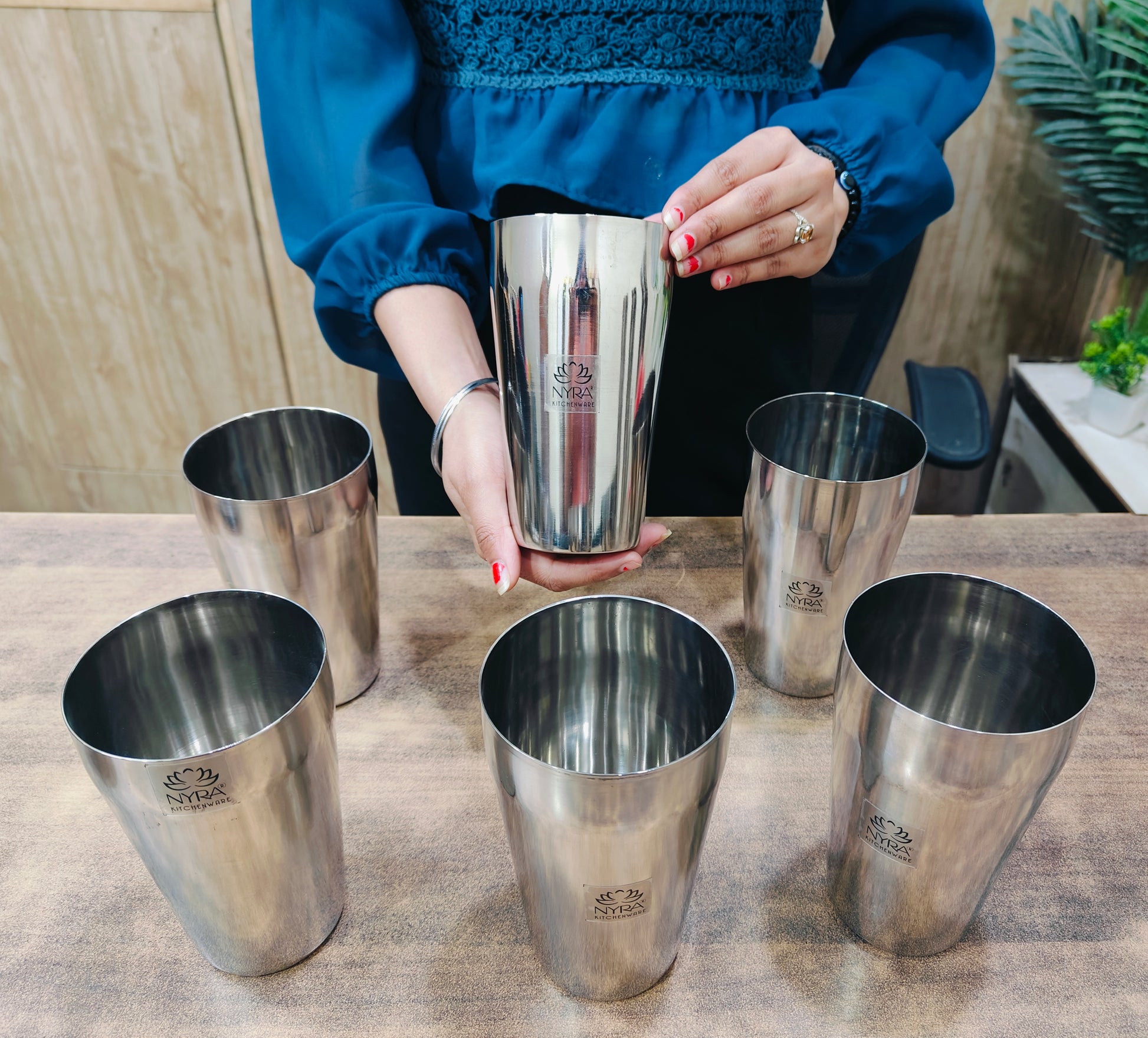 Stainless Steel Premium Lassi Glass