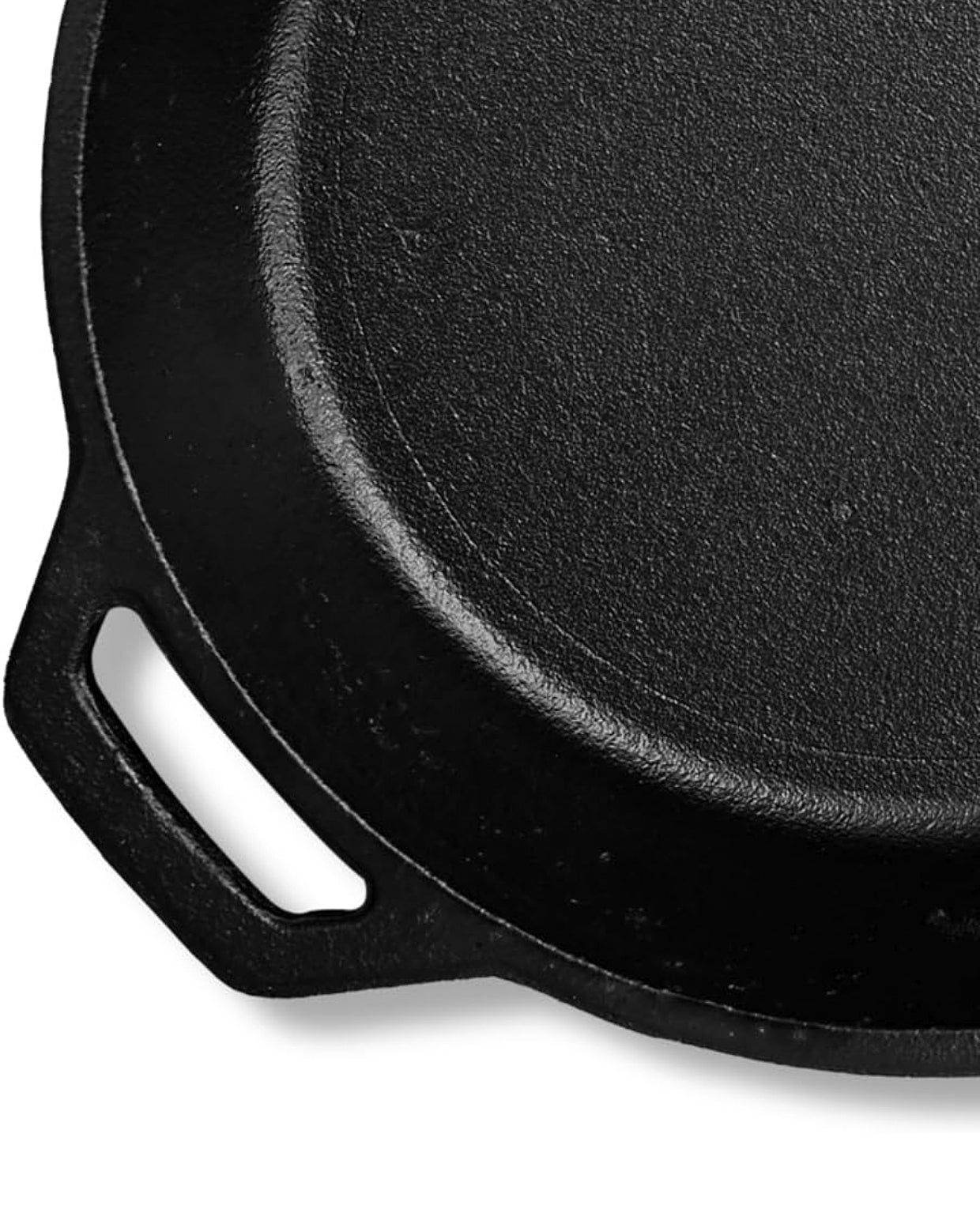 Pre-Seasoned Cast Iron Skillet | Non-Stick Fry Pan for Gas & Induction