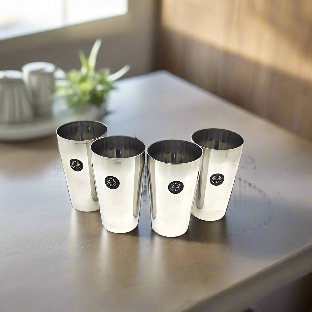 Tumbler  Steel glasses  Stainless steel glass  Stainless Steel Drinkware  Nyra  lassi glass  Juice glass