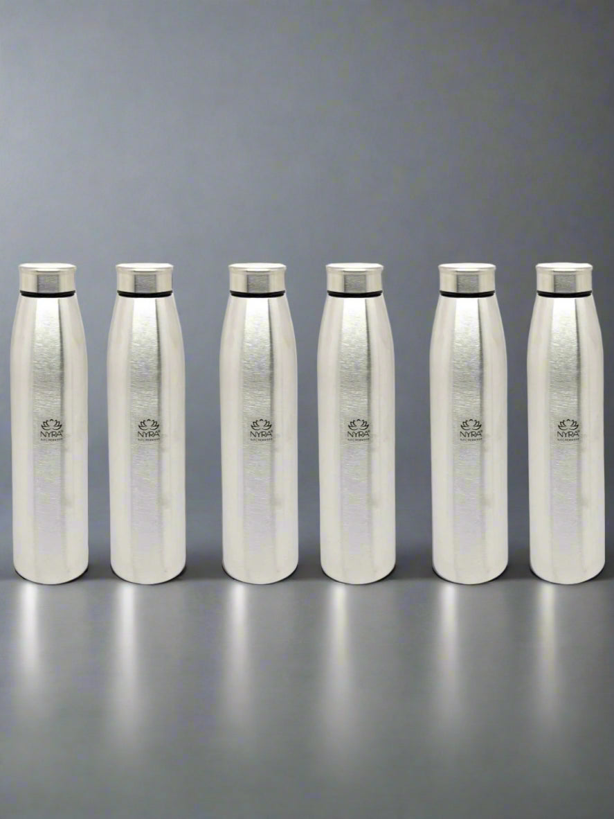 Stainless Steel Single-Walled Water Bottle with a String