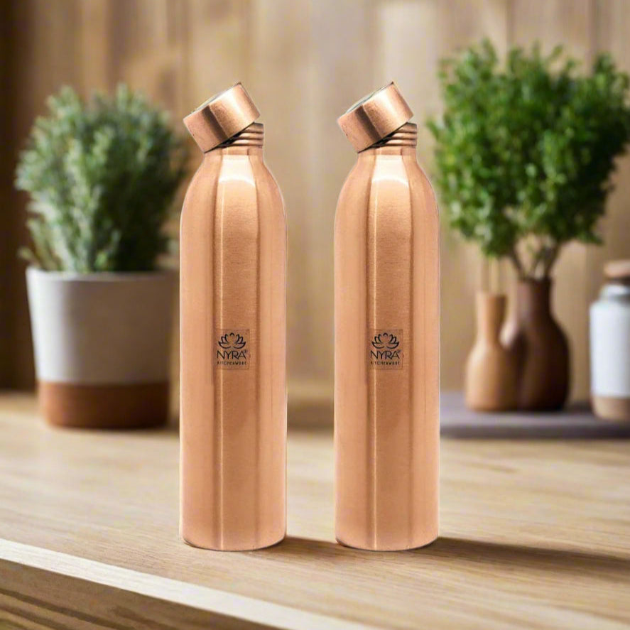 set of four water bottle