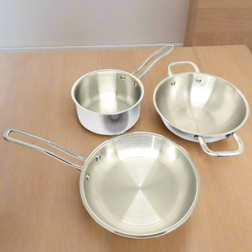 Triply Stainless Steel Cookware Set