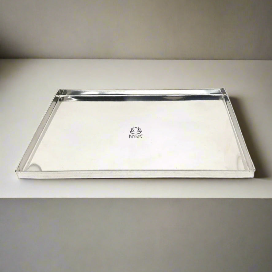 Stainless Steel Storing & Serving Tray for Sweet & Snacks