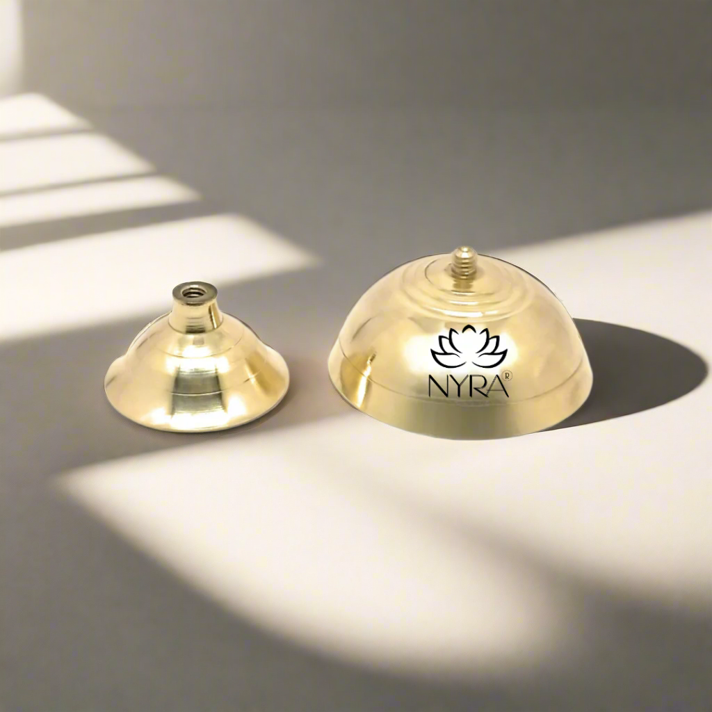 Pure Brass Mini Diya for Puja