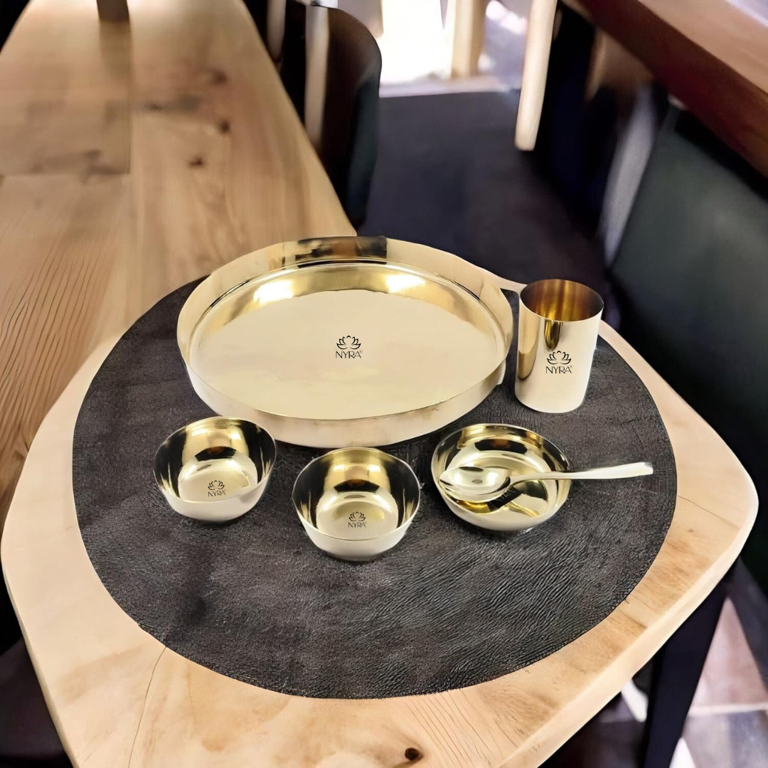 Bronze thali set