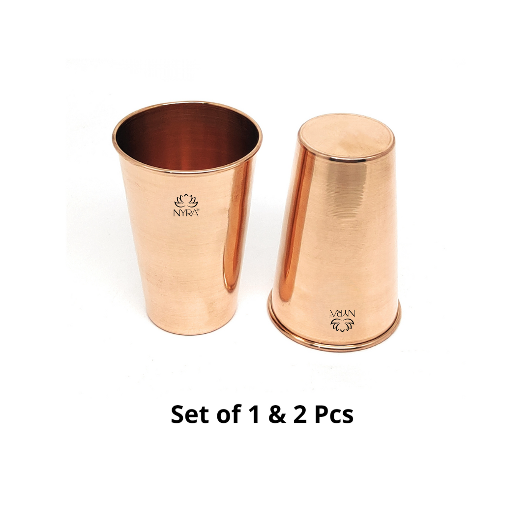 Pure Copper Glass | Ayurvedic Benefits & Traditional Design