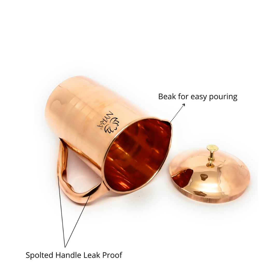 Premium copper jug