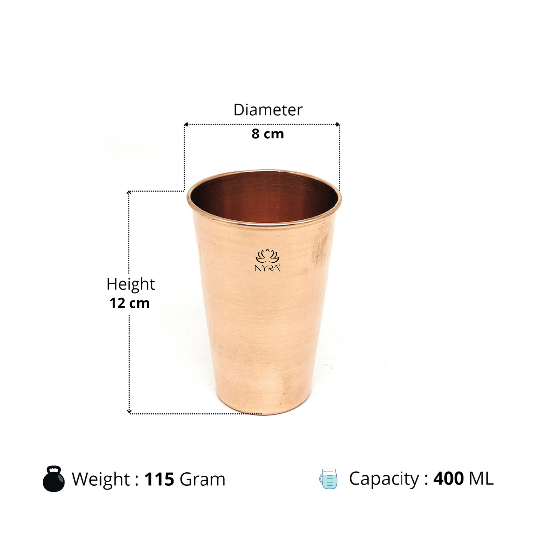 Pure Copper Glass | Ayurvedic Benefits & Traditional Design