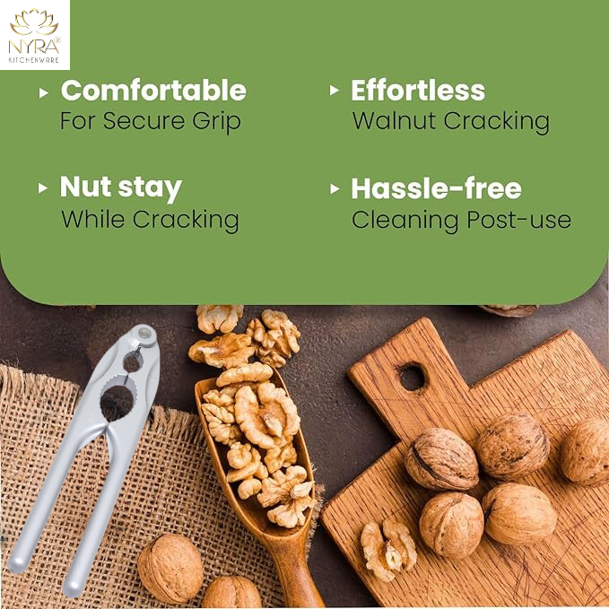 Aluminium Walnut Cracker/Cutter - Premium Nut Opener Tool