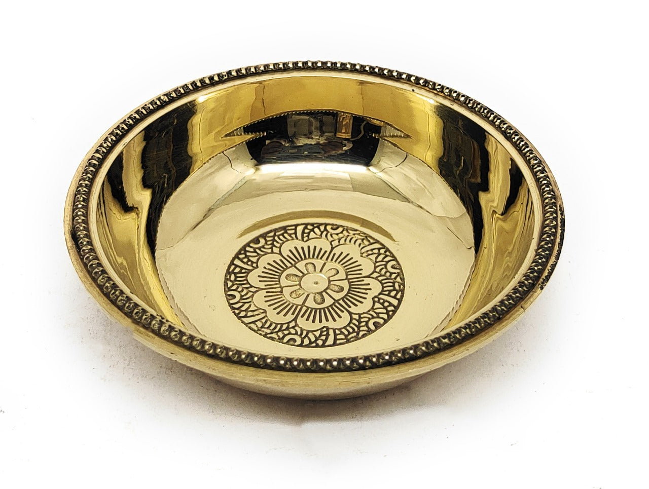 brass chutney bowl