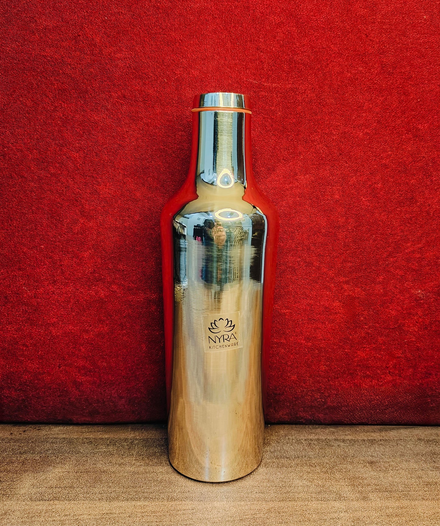 Pure Bronze Water Bottle | Kansa/Phool Health Benefits Water Bottle