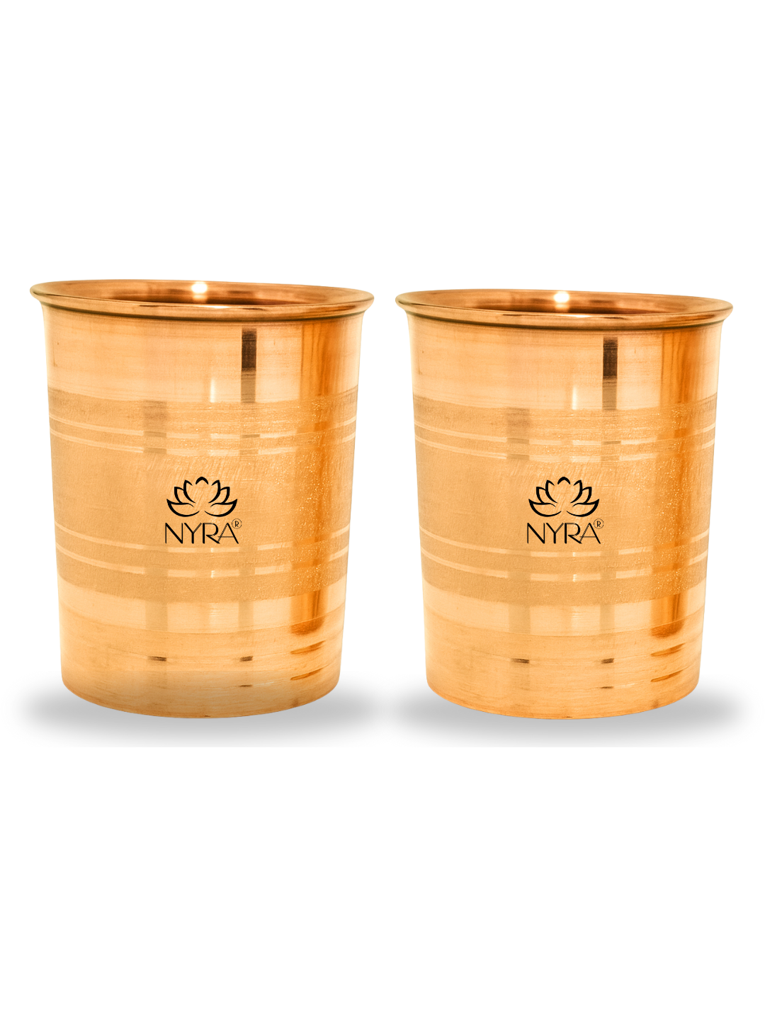 Handmade Copper Glass/Tumbler - Ayurvedic Health Benefits | Traditional Tamba Drinkware for Daily Use