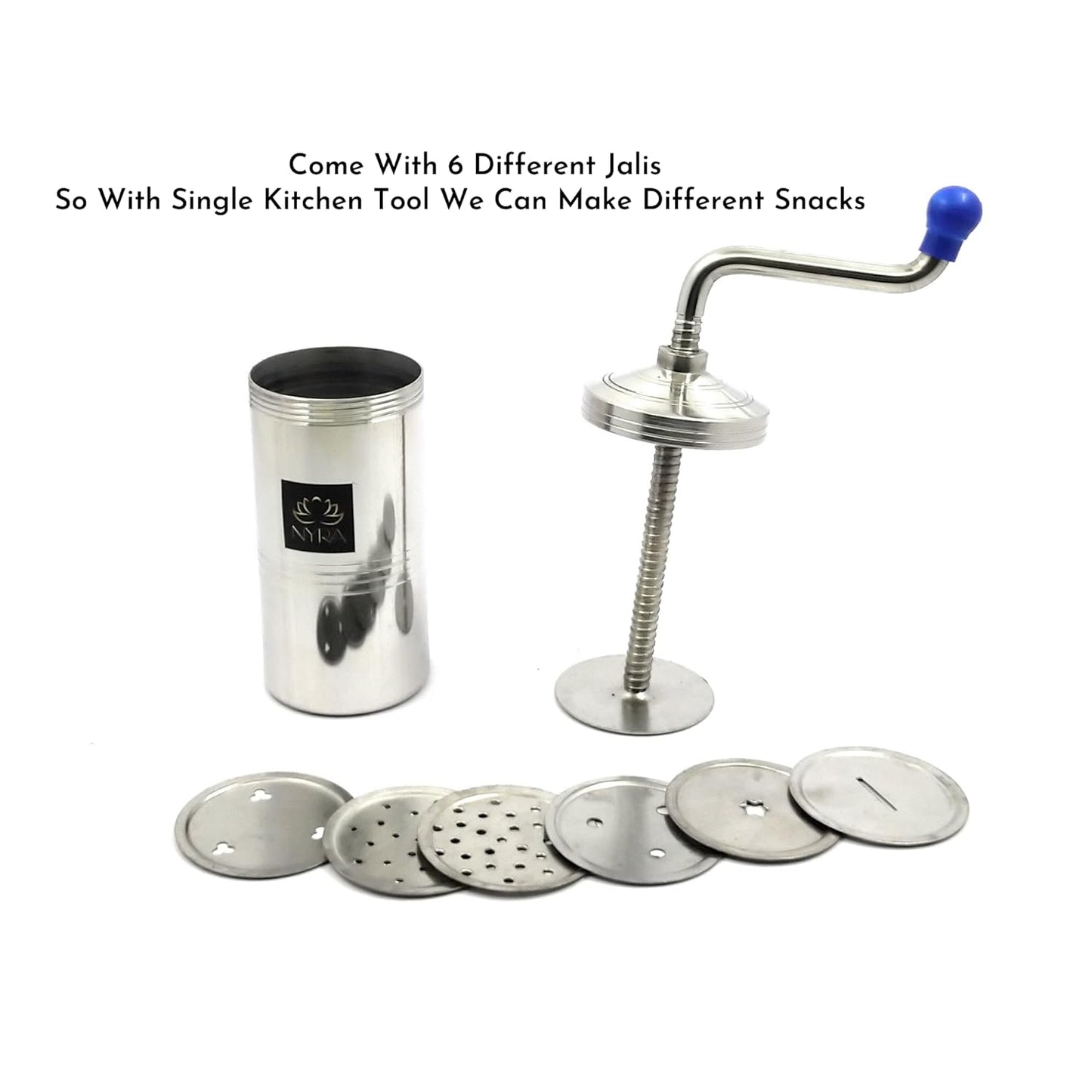 Stainless Steel Kitchen Press | Namkeen Sev Maker Machine