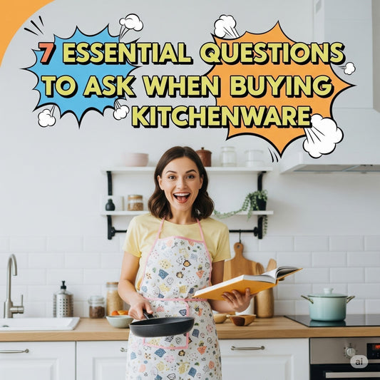 7 Essential questions to ask when buying kitchenware