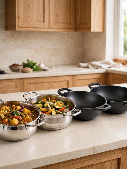 Kadai / Kadhai: Types, Materials, Uses &amp; Buying Guide
