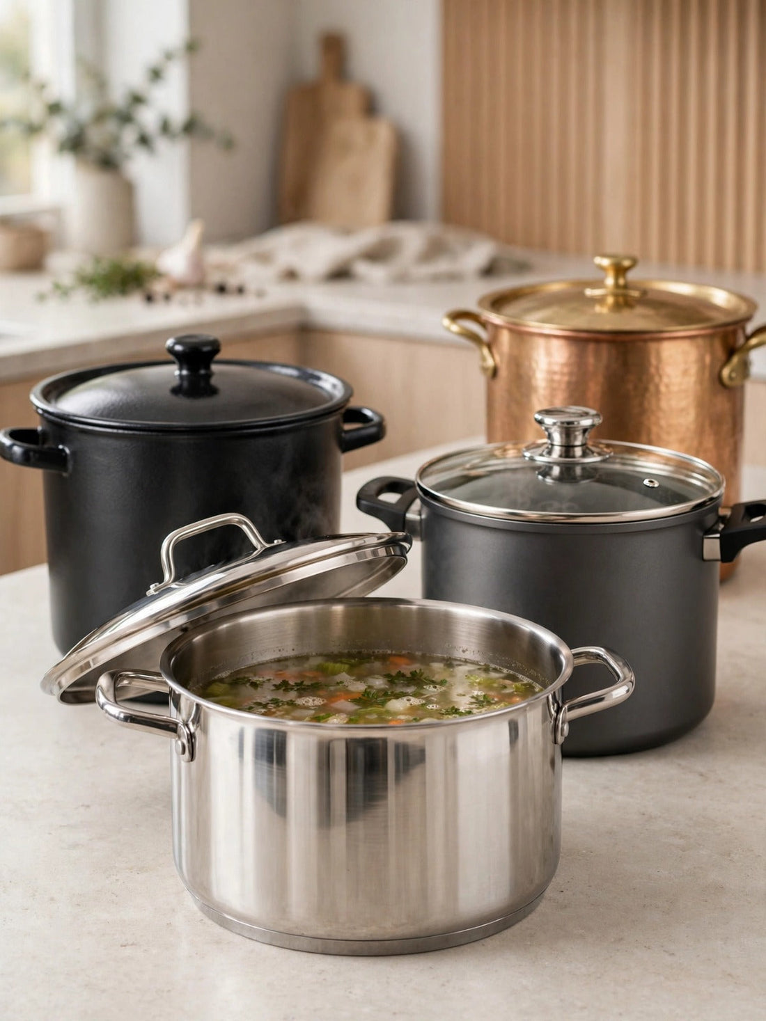 Stock Pot: Types, Materials, Uses &amp; Buying Guide