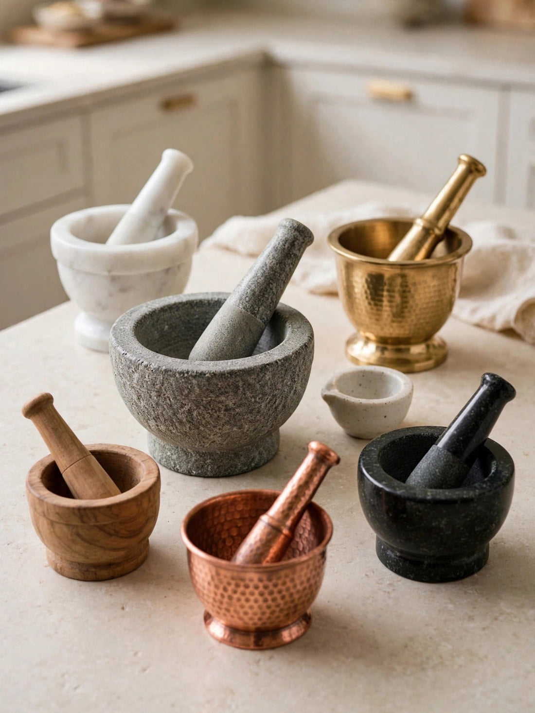 Mortar and Pestle: Complete Guide to Types, Materials, Uses and Care