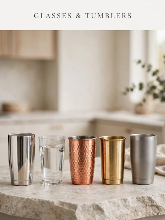 Glass / Tumbler: Types, Materials, Uses &amp; Buying Guide