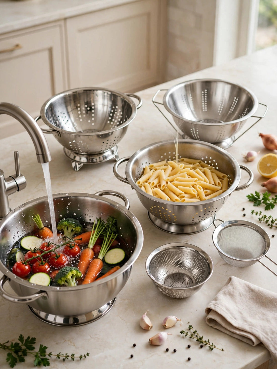 Colander: Types, Materials, Uses, Buying Guide &amp; Care