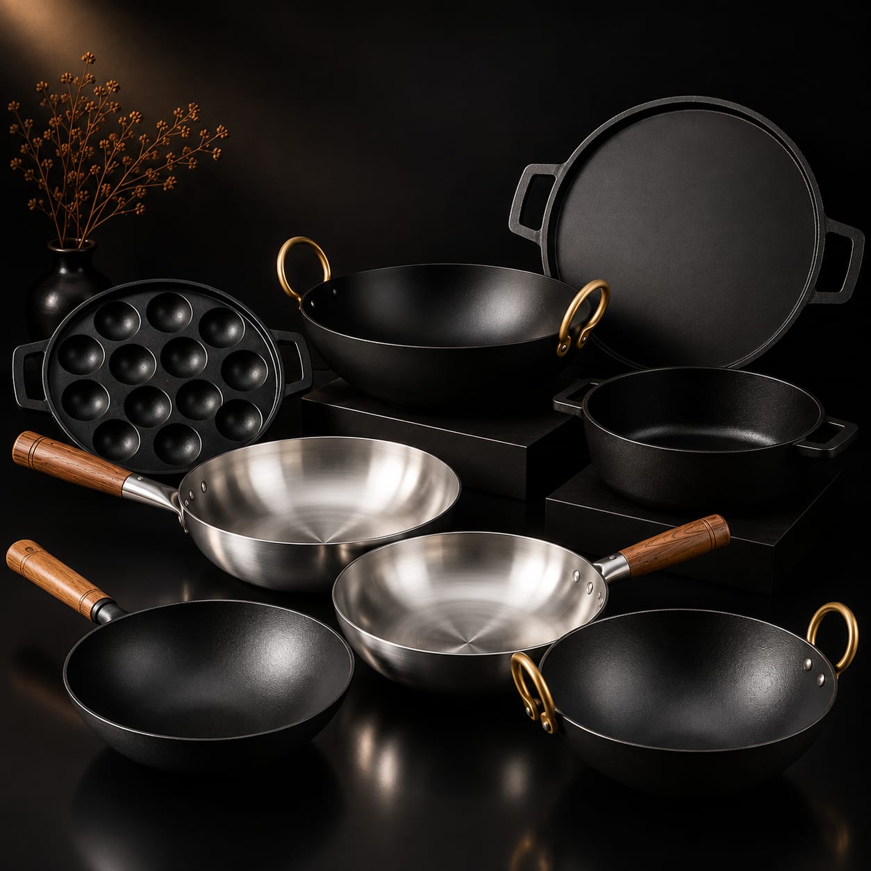 Iron kitchenware's