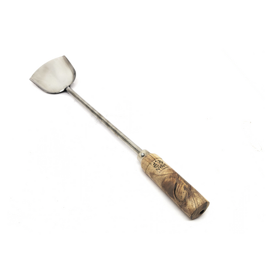 Stainless Steel Chinese Spatula/Palta with Wooden Handle