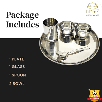 Stainless Steel Premium Thali/Dinner Set