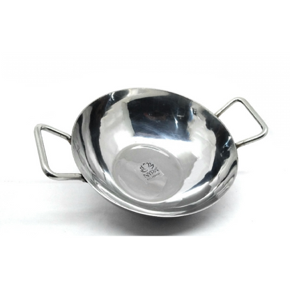 Stainless Steel Induction Bottom Kadhai